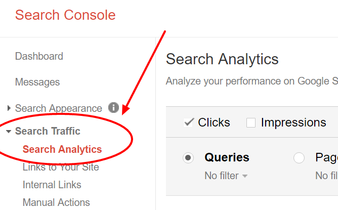 Analytika kľúčových slov v nástroji Google Search Console