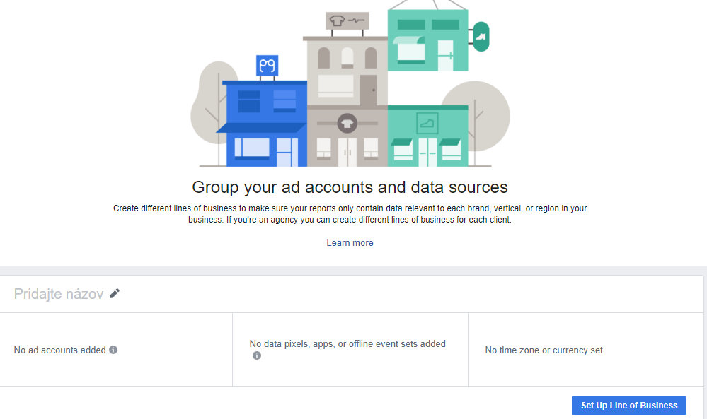 Facebook Attribution - Group your ad accounts and data sources