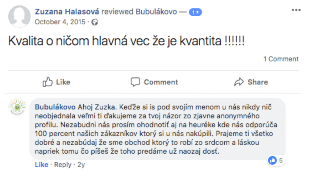 Bubulakovo Facebook