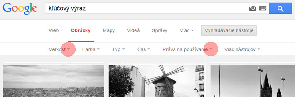 vyhľadávanie obrázkov Google