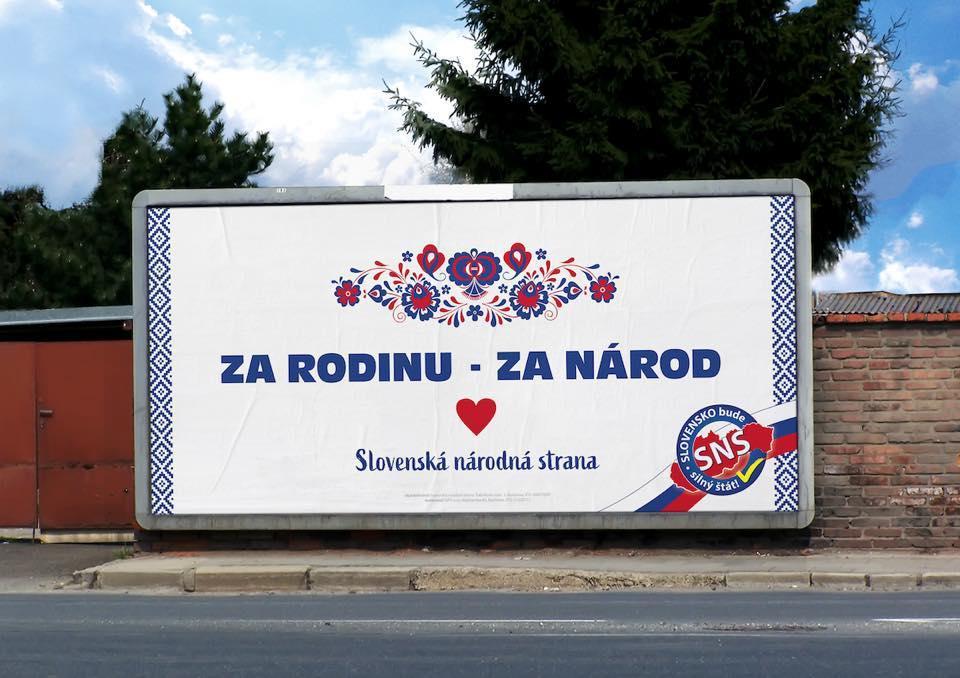 Využitie moravského motívu miesto slovenského na billboarde