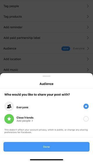 Instagram zavádza možnosť zdieľať príspevky v kanáli len s blízkymi priateľmi
