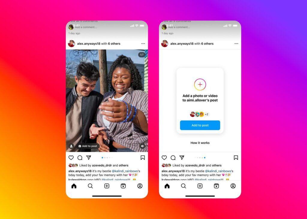 Instagram spustil spoločné carousel príspevky 