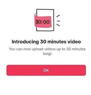 TikTok testuje 30-minútové videá