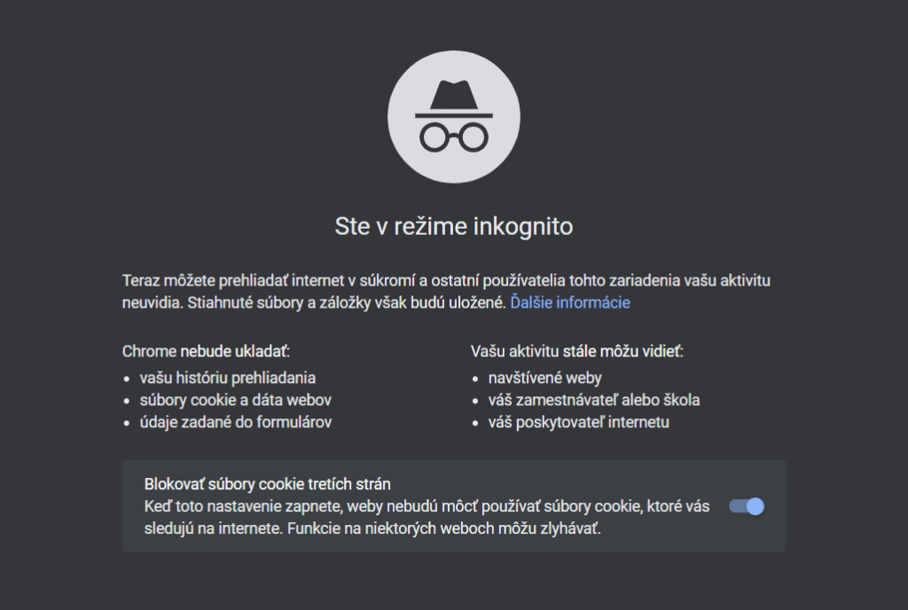 Inkognito režim