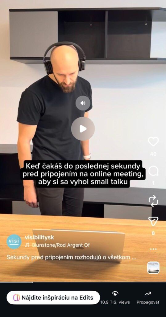 Instagram umožnuje pauznutie Reels