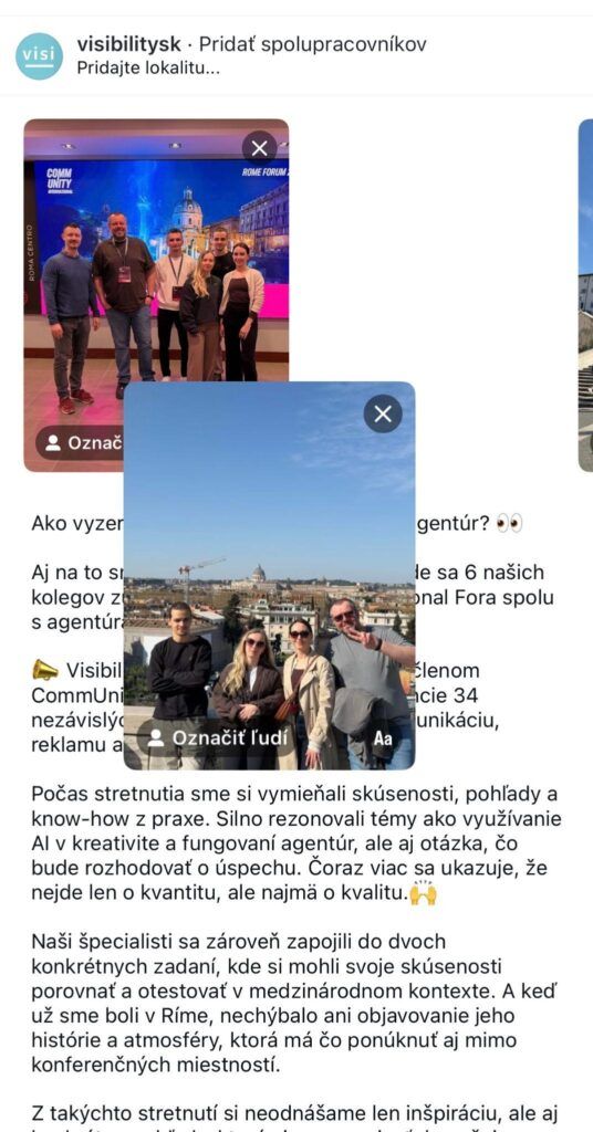 Instagram umožní upravovať carousel po zverejnení