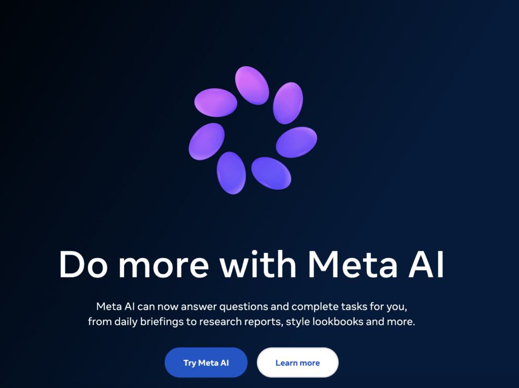 Do more with Meta AI